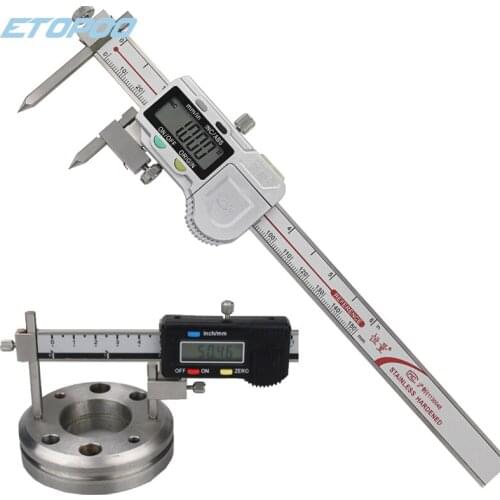 5-150mm 5-200mm 5-300MM Centerline Digital Calipers With Conical Points electronic digital center distance caliper