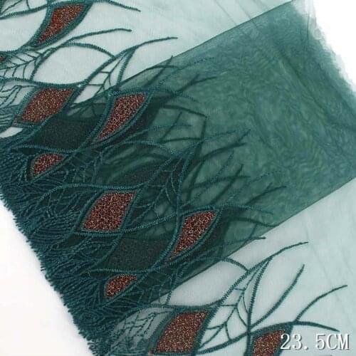 57Yards Handmade DIY Clothing Accessories Wedding Embroidery Lace Fabrics Edge Curtains Sofa Sewing Lace Trim High Quality