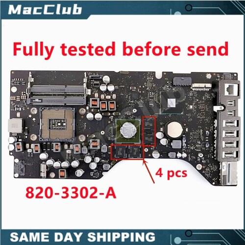 661-7102 820-3302-A A1418 logic board for iMac 21.5" Late 2012 MD094 NVIDIA GT 650M Logic Board Motherboard