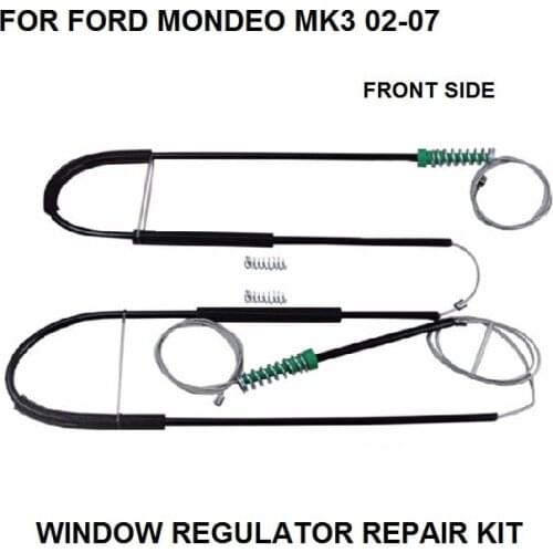 CAR CABLE FOR FORD MONDEO MK3 WINDOW REGULATOR REPAIR KIT FRONT LEFT or RIGHT 2000-2007 NEW