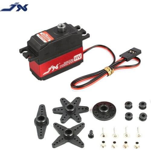 JX PDI-HV2546MG 25g Metal Gear Digital High Voltage Tail Servo Coreless Motor for RC 450 500 Helicopter Fixed-wing Airplane