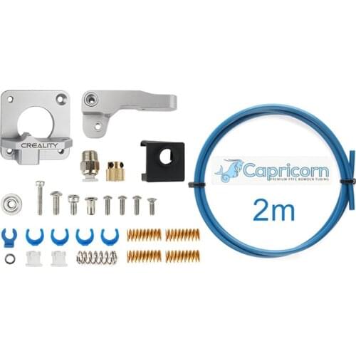 For Creality Ender/ CR-10 series original 1.75mm gray extruder + Capricorn Teflon tube + 3D printer accessories