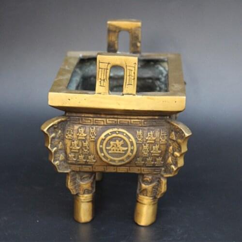 Fine products pure copper censer Shengshi censer ， Old style censers, Exquisite bronze ornaments
