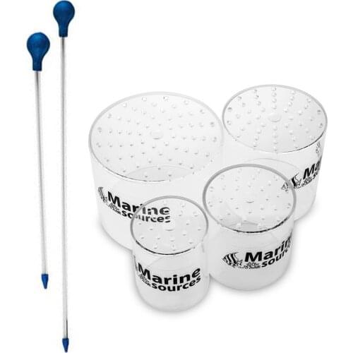 Marine Sources Aquarium LPS coral feeder cover protect BrainCoral Trachyphyllia food prevent fish marine fish tank