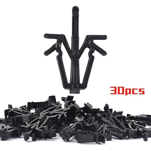 MIKKUPPA 30PCS Grill Clips Retainer Interior Trim Panel Grille Fastener for Toyota 4Runner 89-02/Pickup 89-95/RAV4 01-05