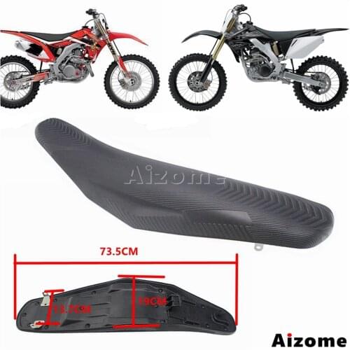 Dirt Bike Dual Sport Motocross Seat Flat Plastic Foam Seat Cushion Cover For Honda CRF250R CRF 250R 14-17 CRF450R CRF 450R 13-16