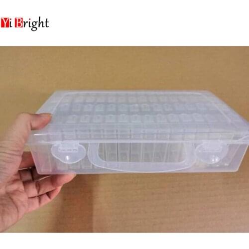 New Diamond embroidery diamond painting tool! Daimond transparent plastic storage box, jewelry Drill Storage Box Gift XY1