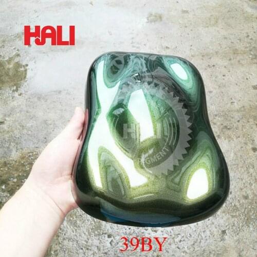 Chameleon pigment,color shift pigment,color changing mica pearl pigment,item:39BY,color:blue-yellow,weight:10gram,free shipping