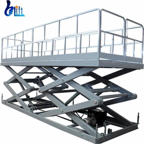 Customized Car Hydraulic Lift Manufacturer Work Platform Lifts Electric