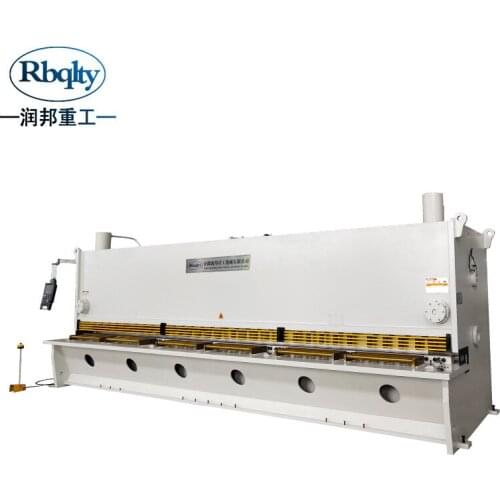 QC12K in stock cnc sheet metal shear and hydraulic cnc cutting machine/shearing machine