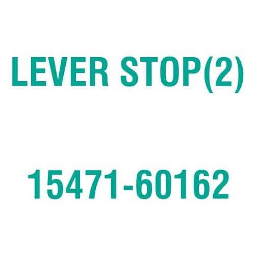 For Kubota 15471-60162 LEVER STOP(2)