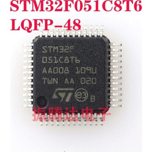STM32F051C8T6 STM STM32 STM32F STM32F051 STM32F051C STM32F051C8 LQFP-48 IC MCU