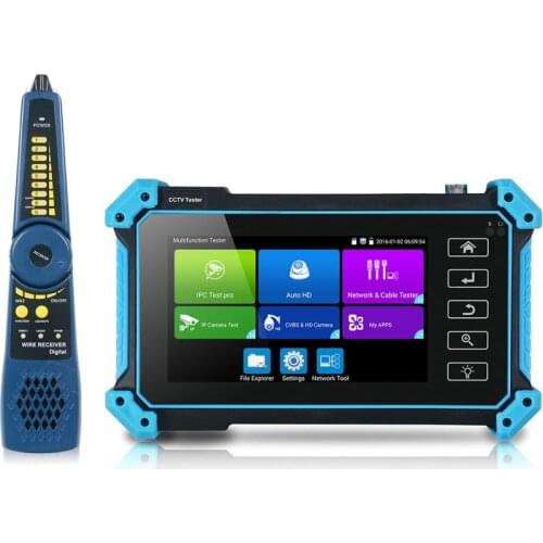 CCTV tester cctv monitor IP camera tester IPC tester POE testers AHD CVI TVI SDI VGA HDMI input tester WIFI RJ45 TDR