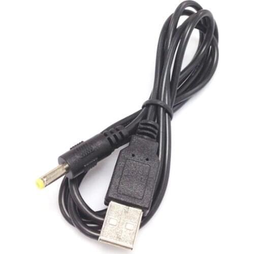 100pcs High quality USB charger cable to DC 4.0 MM * 1.7 plug dc4.0 Charging cable for PS-P Router Cable