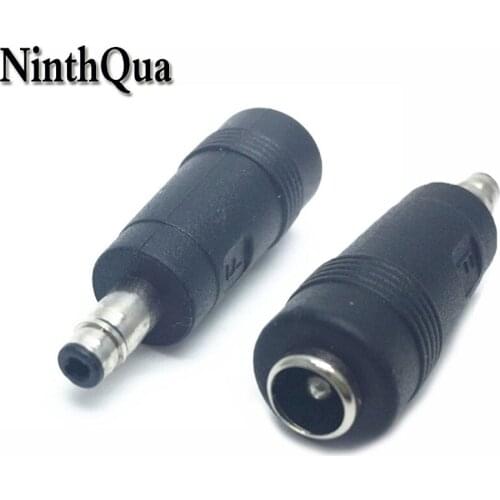 1pcs 5.5*2.1 mm Female jack to 4.8*1.7mm Bullet Male Plug DC Power Connector Adapter Laptop for HP