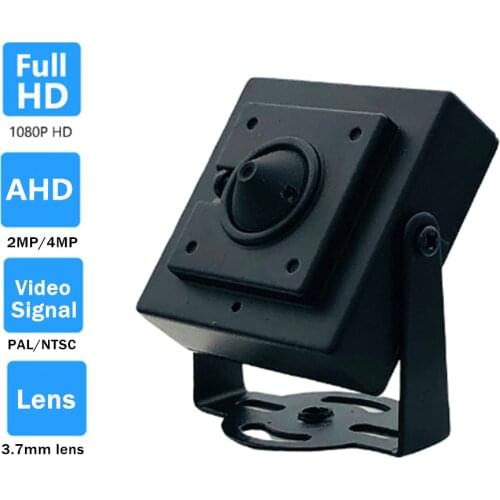 OwlCat AHD Mini 1080P 720P Video Surveillance Security Cameras 4MP 2MP 1MP HD Megapixels 3.7mm Lens Metal Analog CCTV AHD Camera