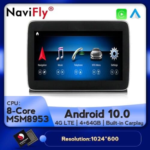 4G+64G 8.4inch Carplay Android 10 Car multimedia player gps for Mercedes Benz GLE-Class W166 GL S-Class X166 2016-2018 NTG 5.0