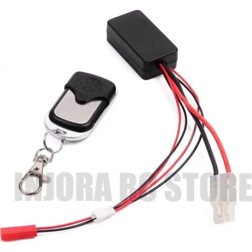 1Pcs Electric Winch Control Wireless Remote Receive for 1/10 RC Crawler Traxxas TRX4 Axial SCX10 90046 D90 D110