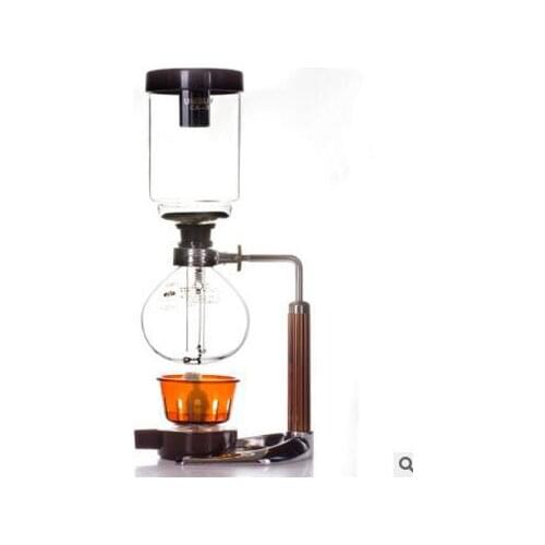 Home coffee appliance high temperature glass coffee maker commercial manual coffee maker sharing siphon pot