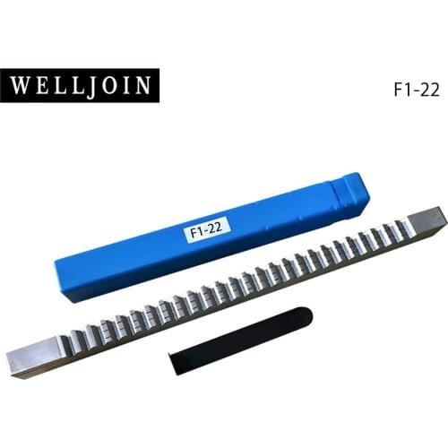 HSS 22mm F Push-Type Keyway Broach with Shims Metric Sizes CNC Keyway Cutting Tools knife for CNC Router