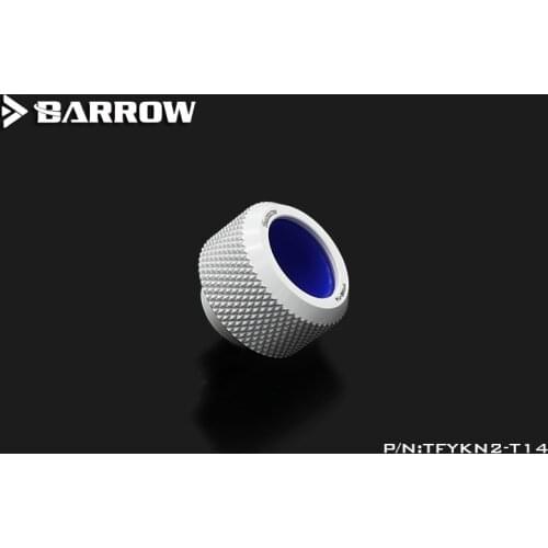Barrow TFYKN2-T14, OD14mm Hard Pipe Fittings, Choice Series Improved Anti-off Rubber Ring, for OD14mm Hard Tubes