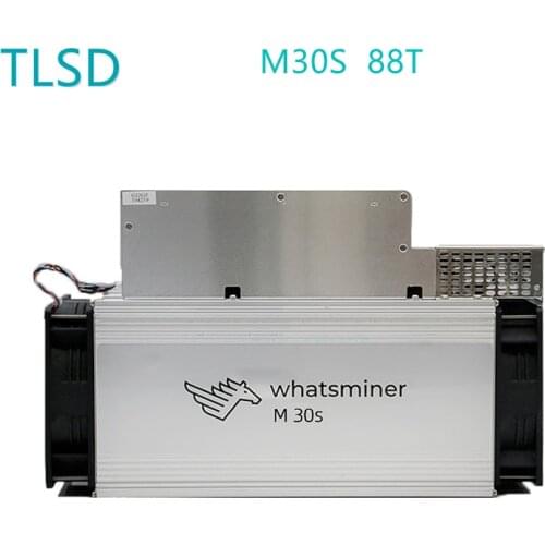 Used TLSD M30S 88T Whatsminer Asic Miner Bitcoin Mining Machine Bitcoin Miner