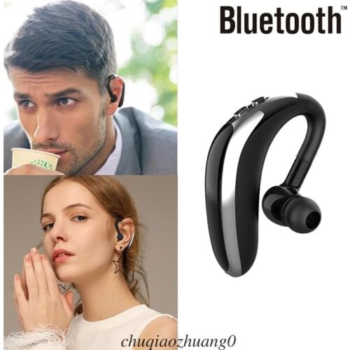Mini Wireless Bluetooth Headset Stereo Sports Earphone Ear Hook Headphone Car Hands‐free Earbud 3E10