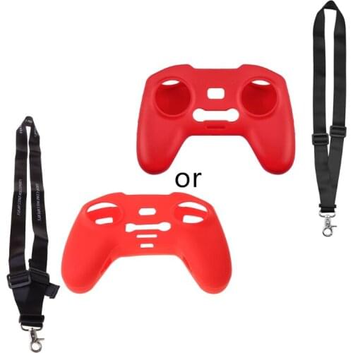 2021 New -Dji Fpv Remote Control Silicone Sleeve Combo Through Machine Handle