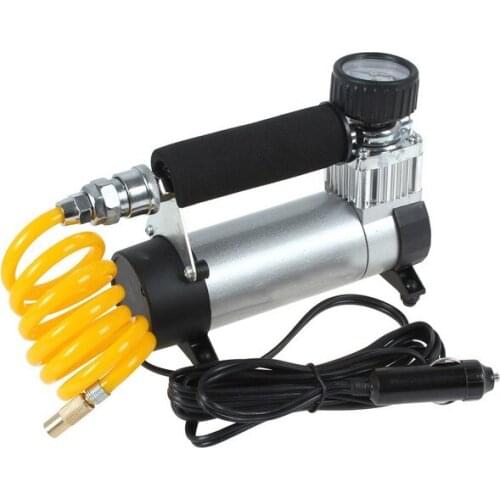 Portable 12V 100PSI Car Tire Tyre Inflator Portable Metal Vehicle Auto Electric Pump Air Compressor 35L/MIN