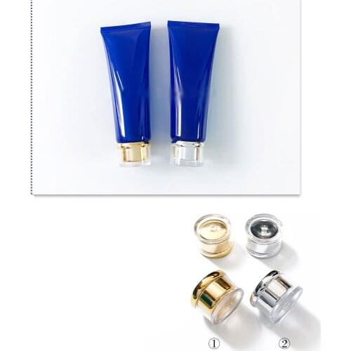 300pcs 120g 120ml Empty Soft Refillable Plastic Lotion Tubes Squeeze Cosmetic Packaging, Cream Tube Screw Lids Bottle Container