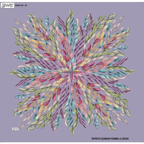 REYYAN SILK OYALIK WRITING (NEW QUALITY)-16308 - RENK-65