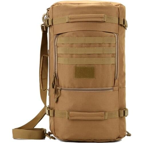 50L Large Capacity Backpack Outdoor Hiking Backpacks Waterproof Nylon Military Tactical Assault Army Backpack Mochila Tactica