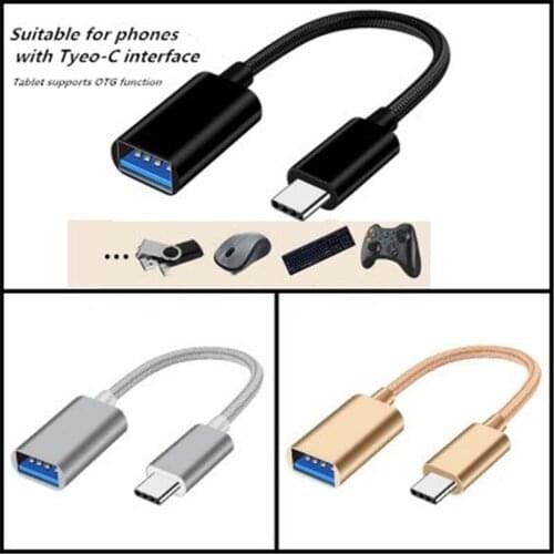Liser Multi-Color USB Interface 3.1 OTG Adapter Extension Cable Is Suitable For Mobile Phone Charging PC Computer