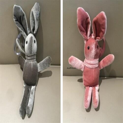 2colors - Rabbit 18cm Gift Plush Stuffed Animal TOY DOLL , Bouquet accessories plush toy