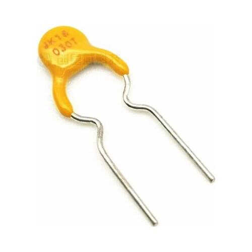 50PCS 16v / 300 ma upright PPTC self recovery fuse JK16-030 PPTC thermistor original products
