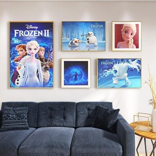 5d Diamond Painting "Frozen Anime Cartoon Aisha Princess Poster" Picture Of Rhinestone DIY Diamond Embroidery Home Decor