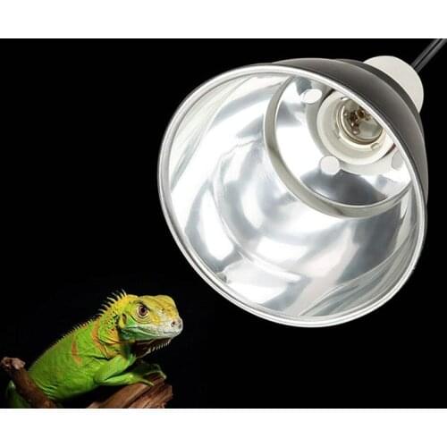 5.5" Reptile Lampshade Ceramic Heat UVA / UVB Lampshades 300W E27 Used To Keep Warm for Reptile Terrarium Tortoises Lizards Etc