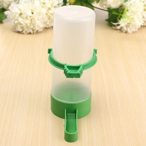 65/150ml Bird Drinker Feeder Waterer With Clip for Aviary Budgie Lovebird Canary Pet Bird Supplies