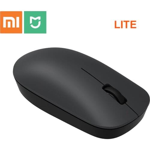 Xiaomi Wireless Mouse Lite 2.4GHz 1000DPI Ergonomic Optical Portable Computer Mouse USB Receiver Office Game Mice For PC Lap