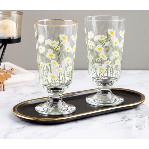 French Tulip Goblet Phnom Penh Daisy Goblet Red Wine Goblet Cute Goblet