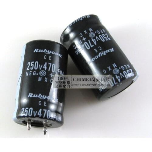 Electrolytic capacitor 470UF 250V capacitor