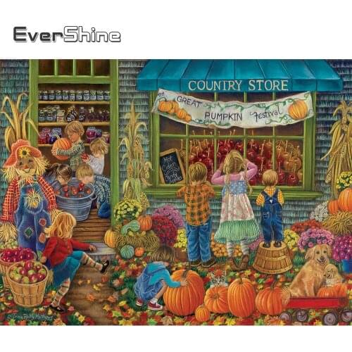 Evershine 5D DIY Diamond Painting Kid Cross Stitch Diamond Embroidery Store Mosaic Sale Cartoon Rhinestone Art Home Decorations