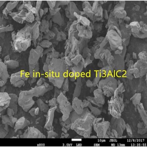 Fe in-situ doped Ti3AlC2