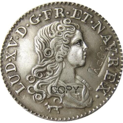 France 1720A Silver Plated Copy Coins