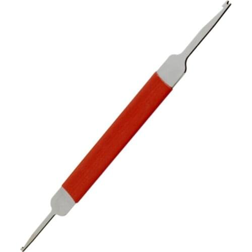 Woodwind Repair Tool, Spring Hook for Sax Clarinet Oboe Flute Piccolo Bassoon (Random Color for Tube Sleeve)