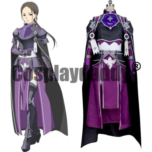 Sword Art Online: Alicization Lycoris The Silent Scheta Sheyta Synthesis Twelve Integrity Knight Ver Outfit Cosplay Costume S002