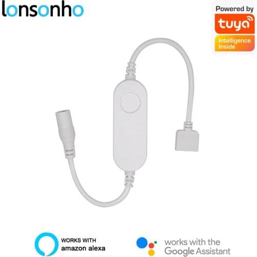Lonsonho WiFi Led Controller RGB Controller For Light Strip 5V-24V Tuya Smart Wireless Control Works With Alexa Google Home