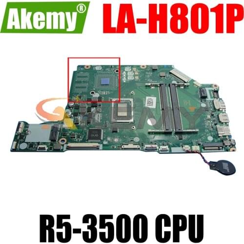 EH5LP LA-H801P Mainboard For Acer Aspire A515 A515-43 A515-43G Laptop Motherboard With Ryzen 5 R5-3500 CPU 100% Fully Tested