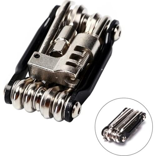 Multi-tool Bicycle Repair Tools 10 In 1 Kit Set Hex Spoke Wrench Screwdriver Road MTB Bike Portable Cycling Tools