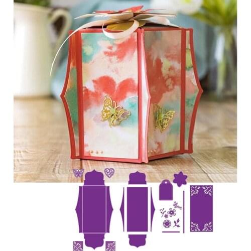 Dimensional Large Box Frame Metal Cutting Dies Stencils For DIY Scrapbooking Decoration Embossing Supplier Cards Craft Die Cut